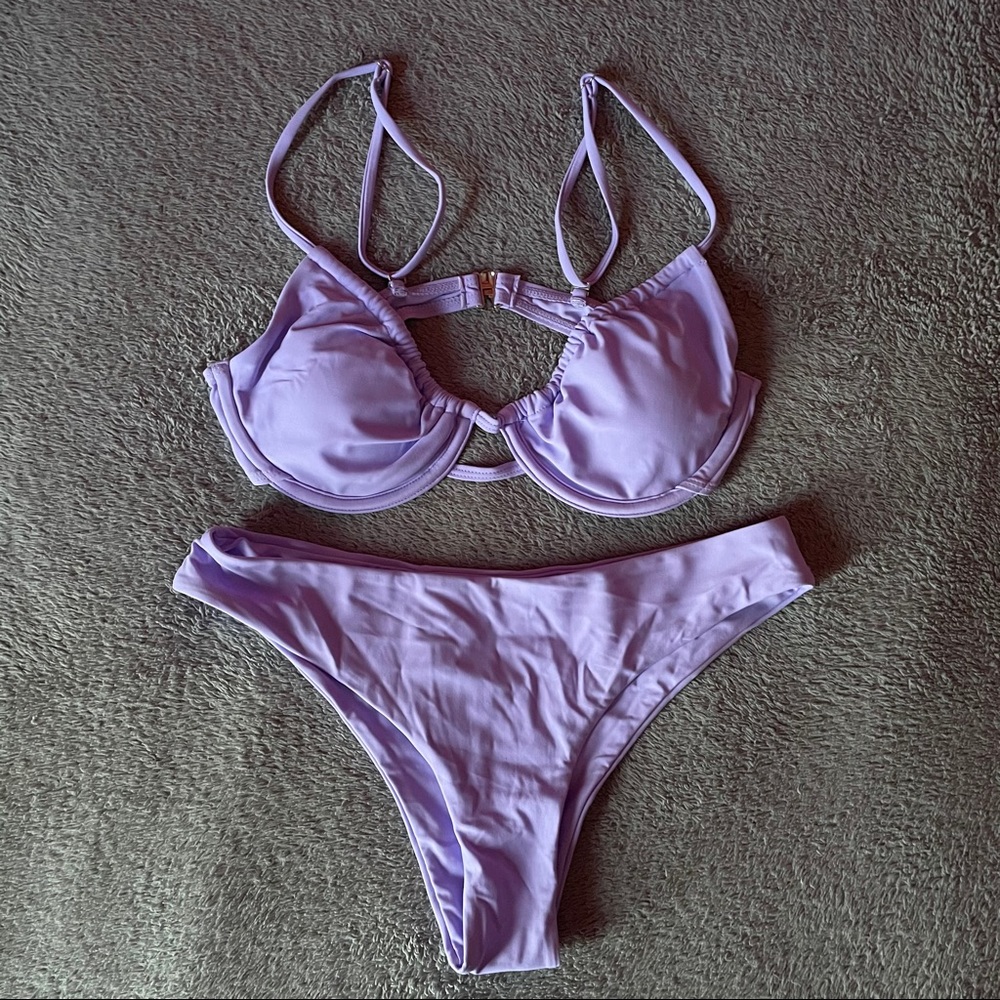 TWO PIECE UNDERWIRE BIKINI • SHEIN